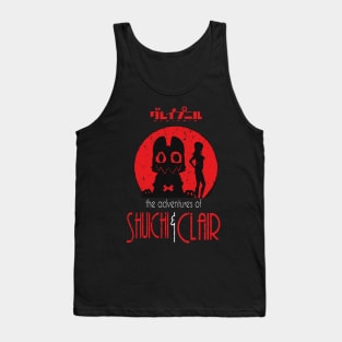 GLEIPNIR: THE ADVENTURES OF SUICHI & CLAIR (BLACK) GRUNGE STYLE Tank Top